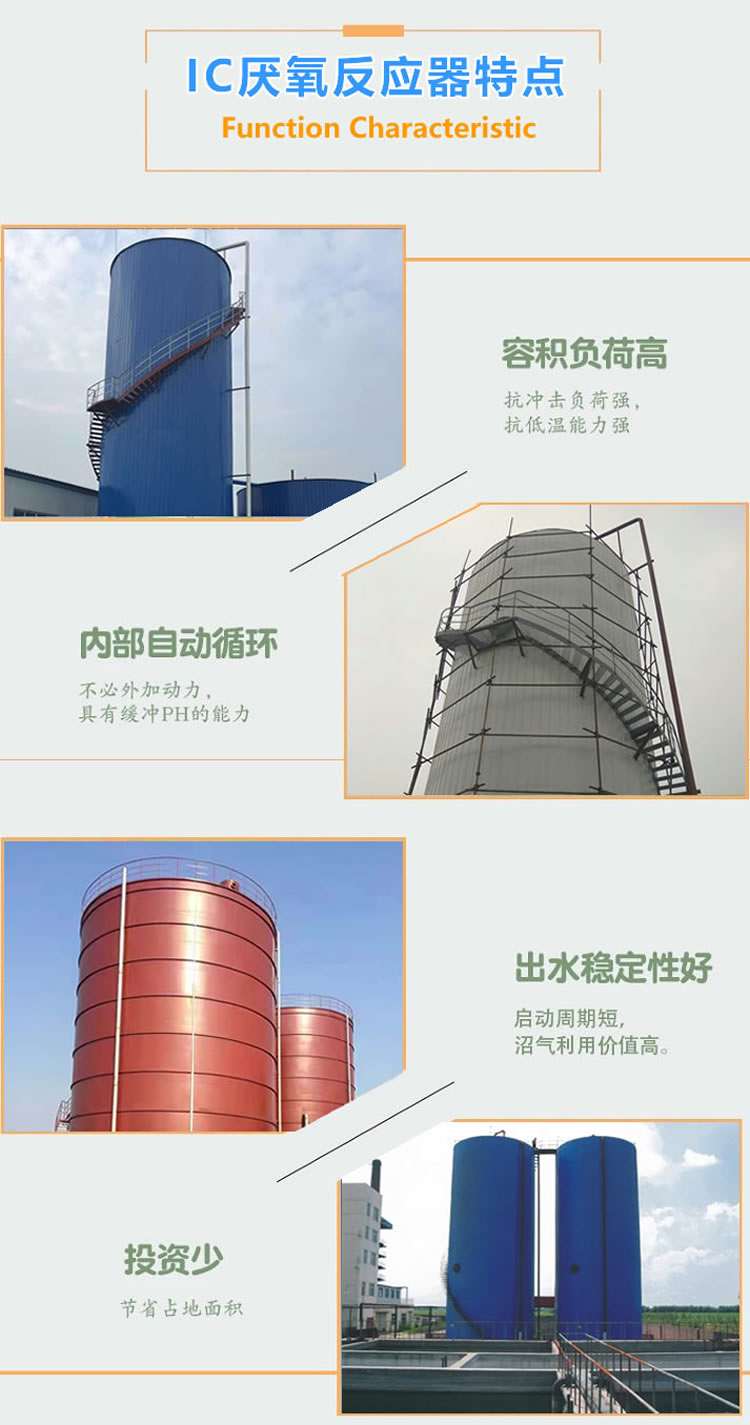 IC厌氧反应器－IC厌氧罐－IC厌氧塔介绍(图3)